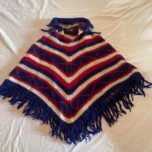 1970s Hippy Girl Poncho